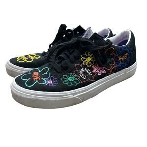 VANS Old Skool Cultivate Care Classic Canvas Sneakers Unisex M8.5/W10 Black Boho